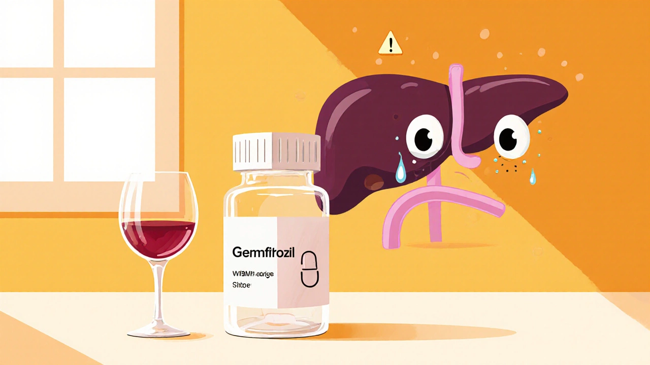 Gemfibrozil and Alcohol: Risks, Interactions, and Safe Use Guide