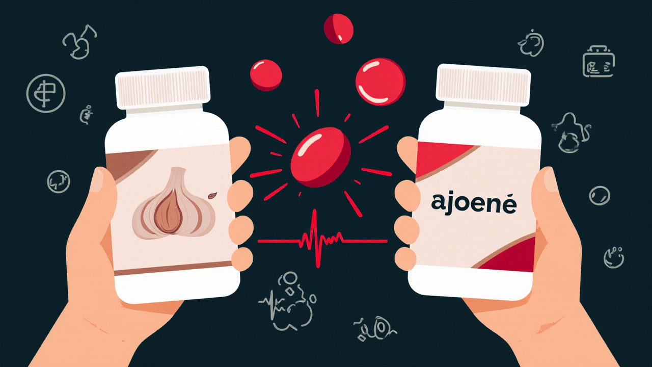 Garlic Supplements and Anticoagulants: What You Need to Know About Bleeding Risks