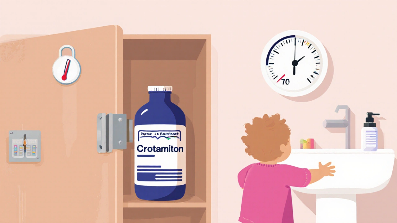 How to Store and Dispose of Crotamiton Safely