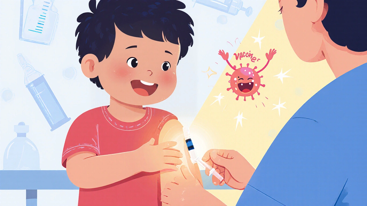 Vaccination and Fever Reducers: When to Give Medication to Children