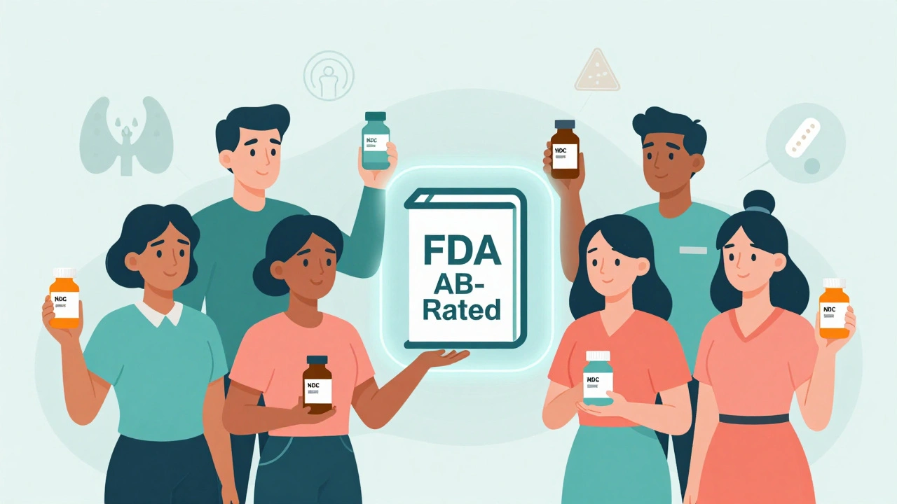 People with generic meds connected to FDA Orange Book AB-rated icon
