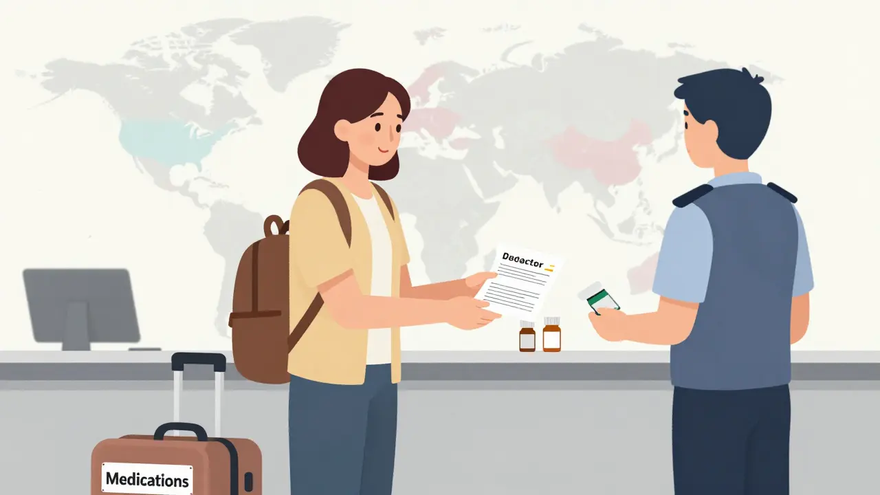 Travel Letters for Controlled Medications: Airport and Customs Tips