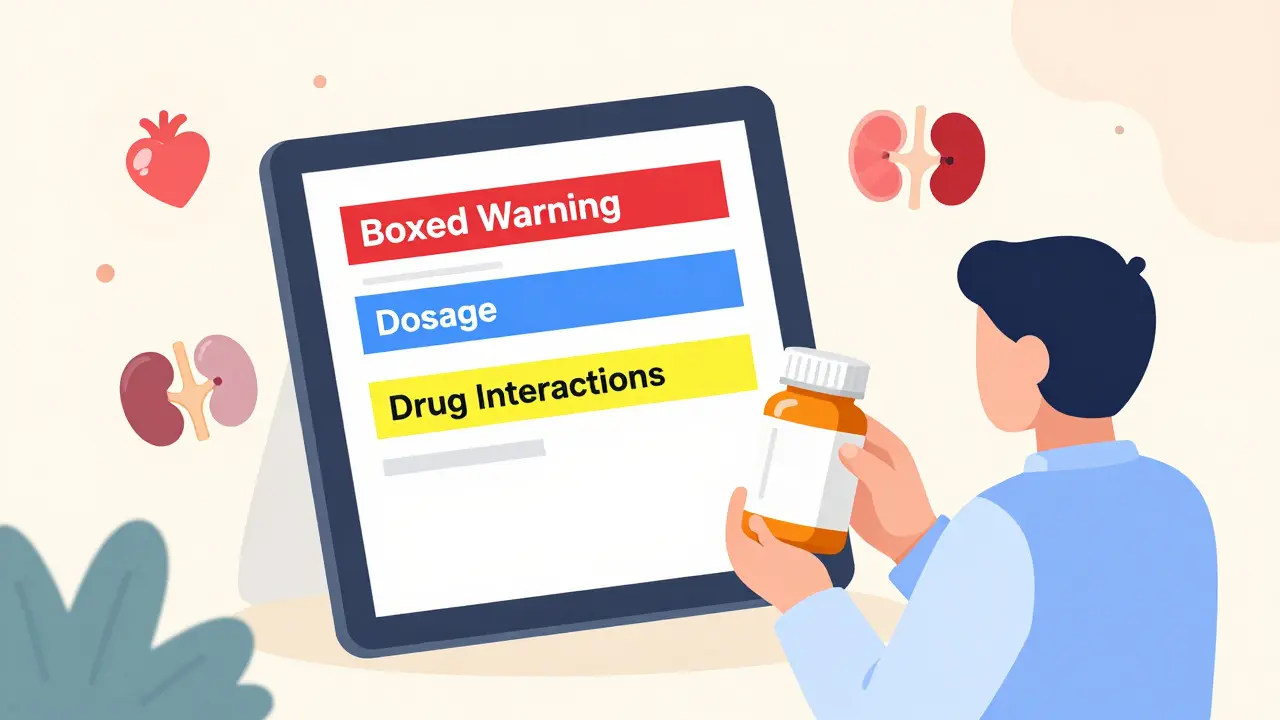 How to Read FDA Drug Labels: Understanding Key Information Sections