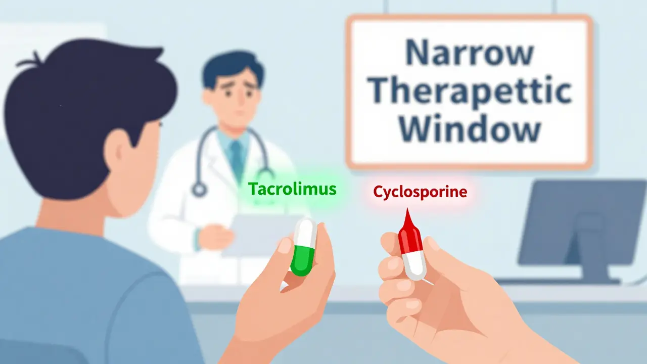 Immunosuppressants: Cyclosporine and Tacrolimus Generic Issues