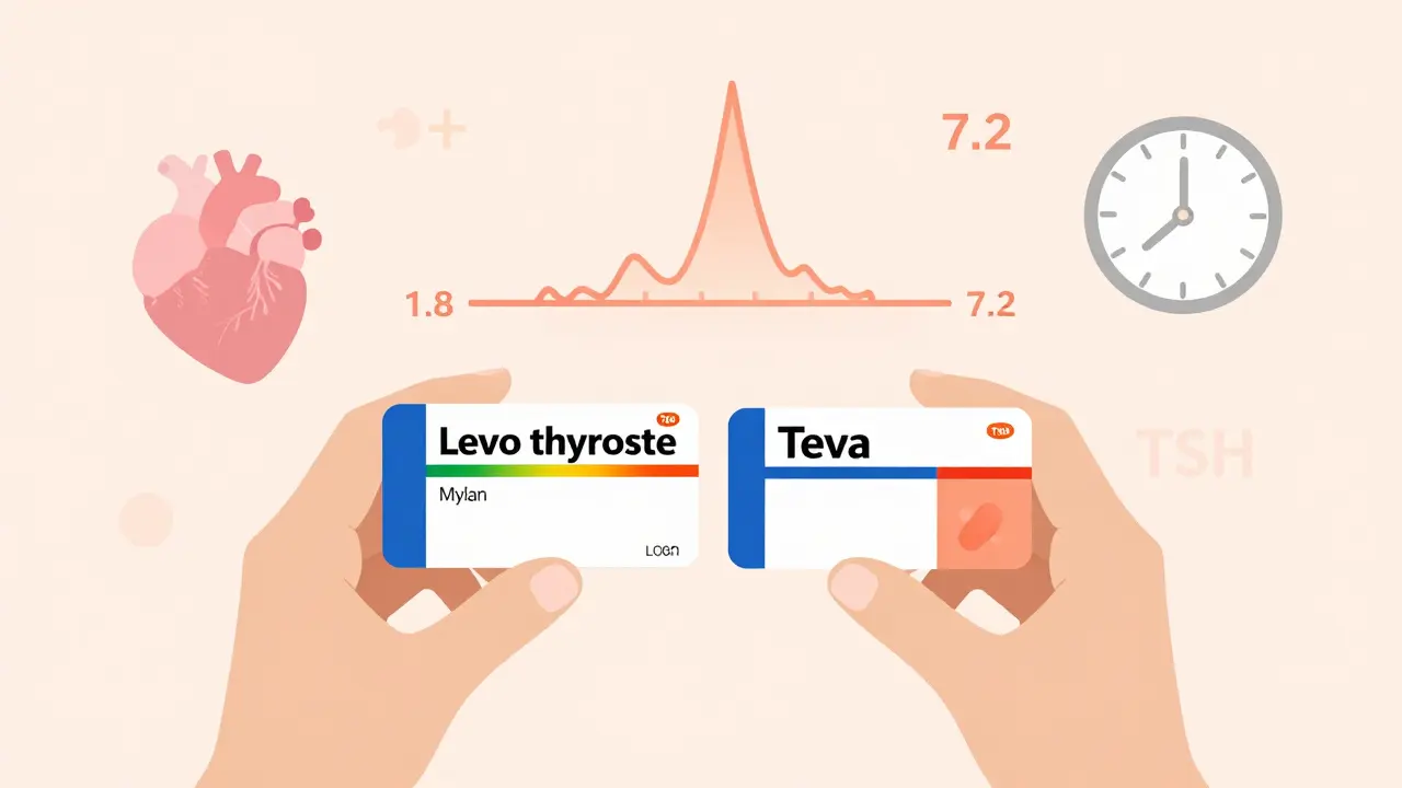 Levothyroxine Generics: When to Monitor TSH After Switching Products