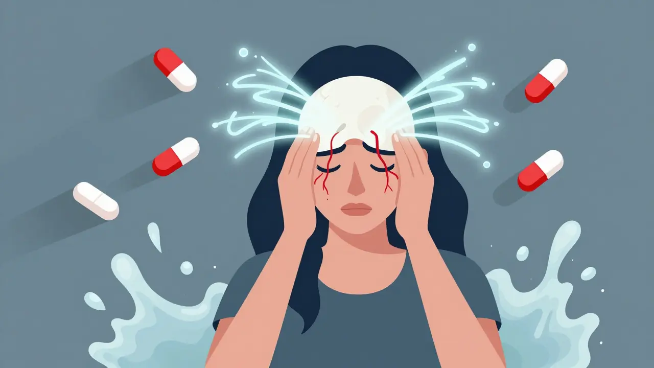 Pseudotumor Cerebri from Medications: Severe Headache and Vision Changes