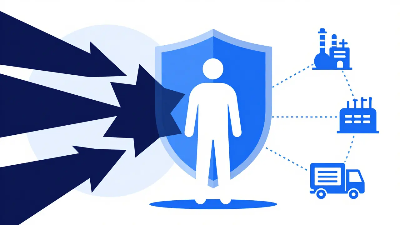 Digital shield protecting patient from counterfeit drugs